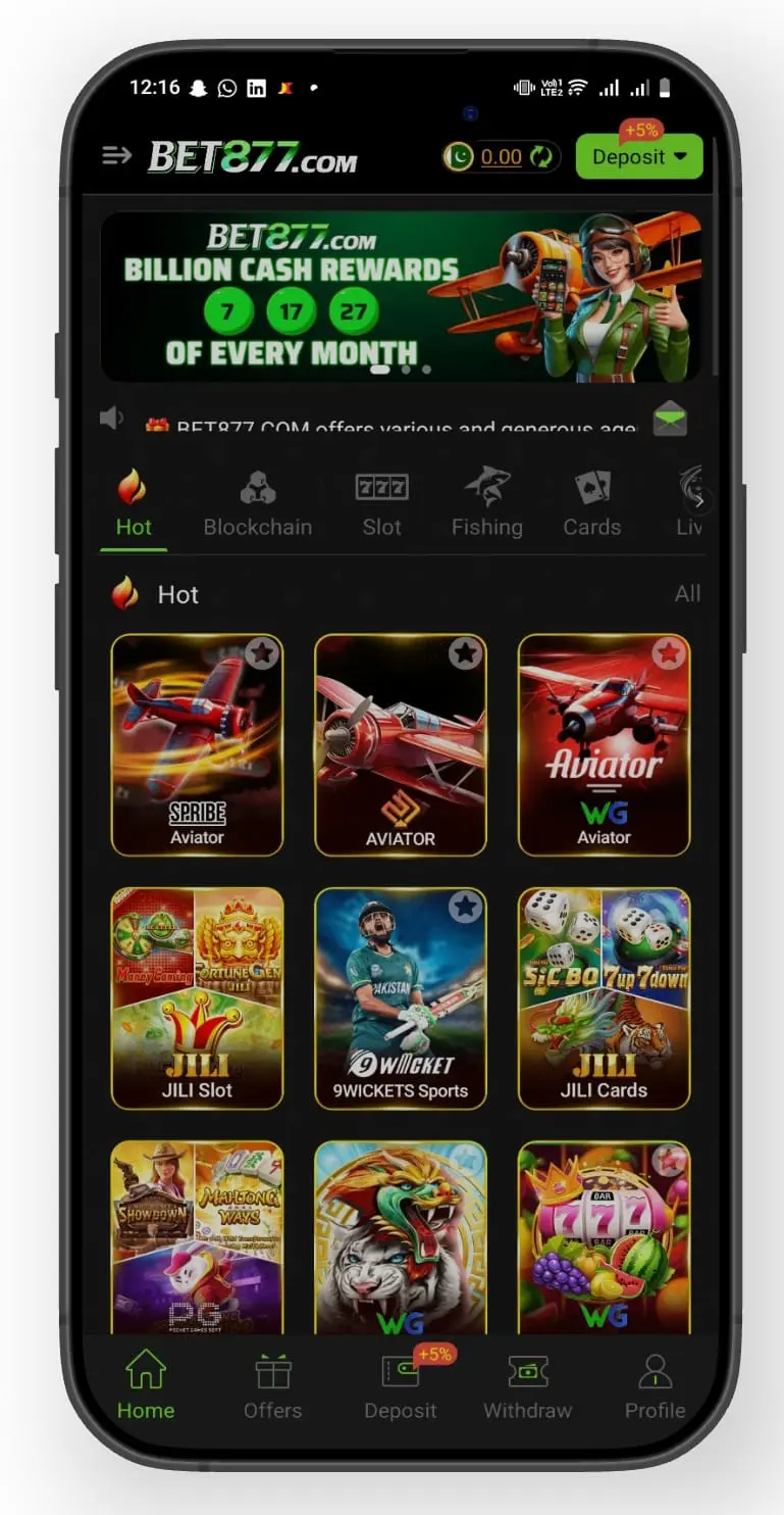 Bet877 Game Download ( Latest Earning APK) Free For Android 3 Bet877 Game Download