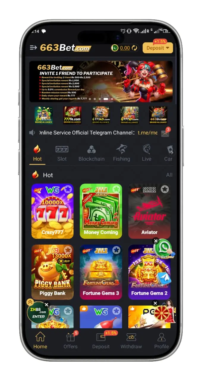 663Bet Game Download